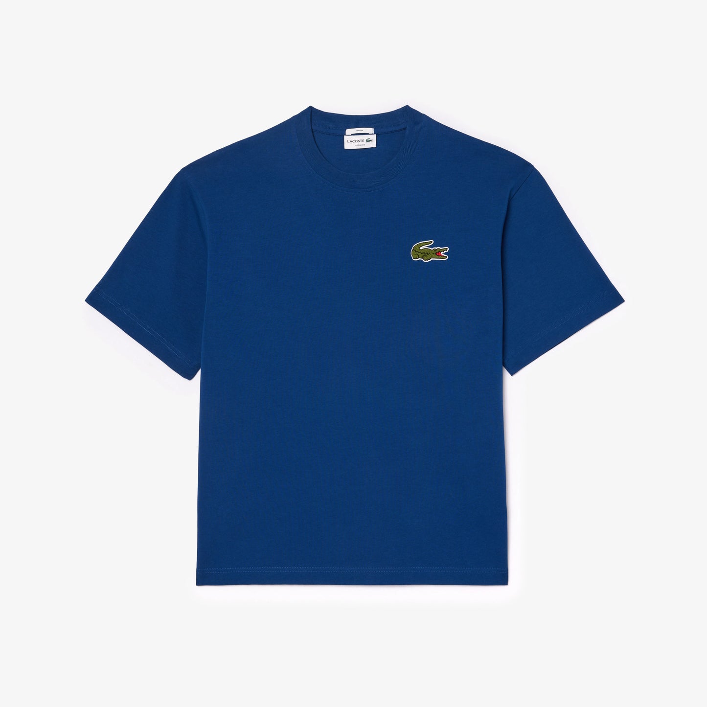 Loose Fit Cotton Badge T-Shirt