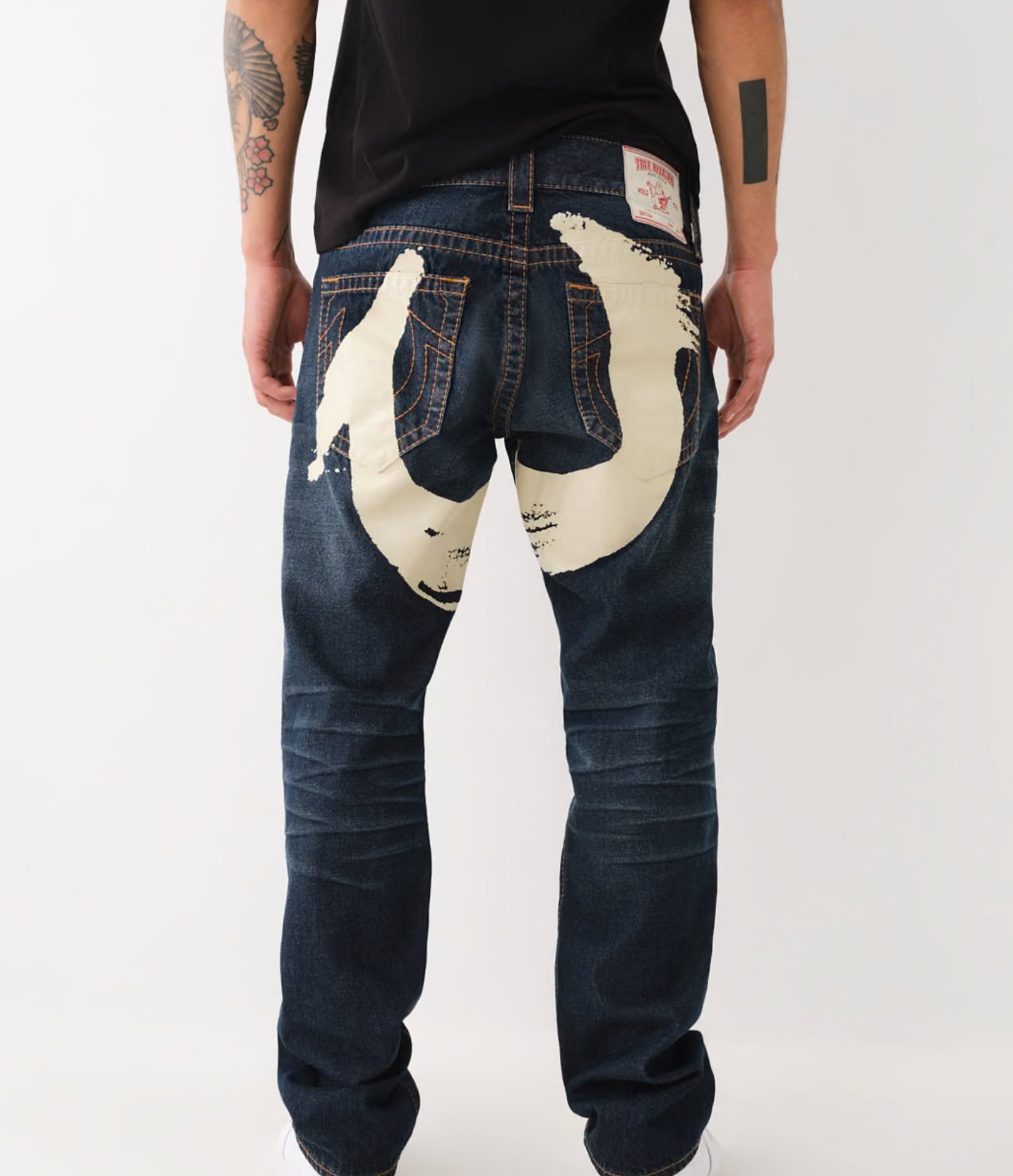 Ricky Painted Horseshoe Jean