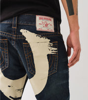 Ricky Painted Horseshoe Jean