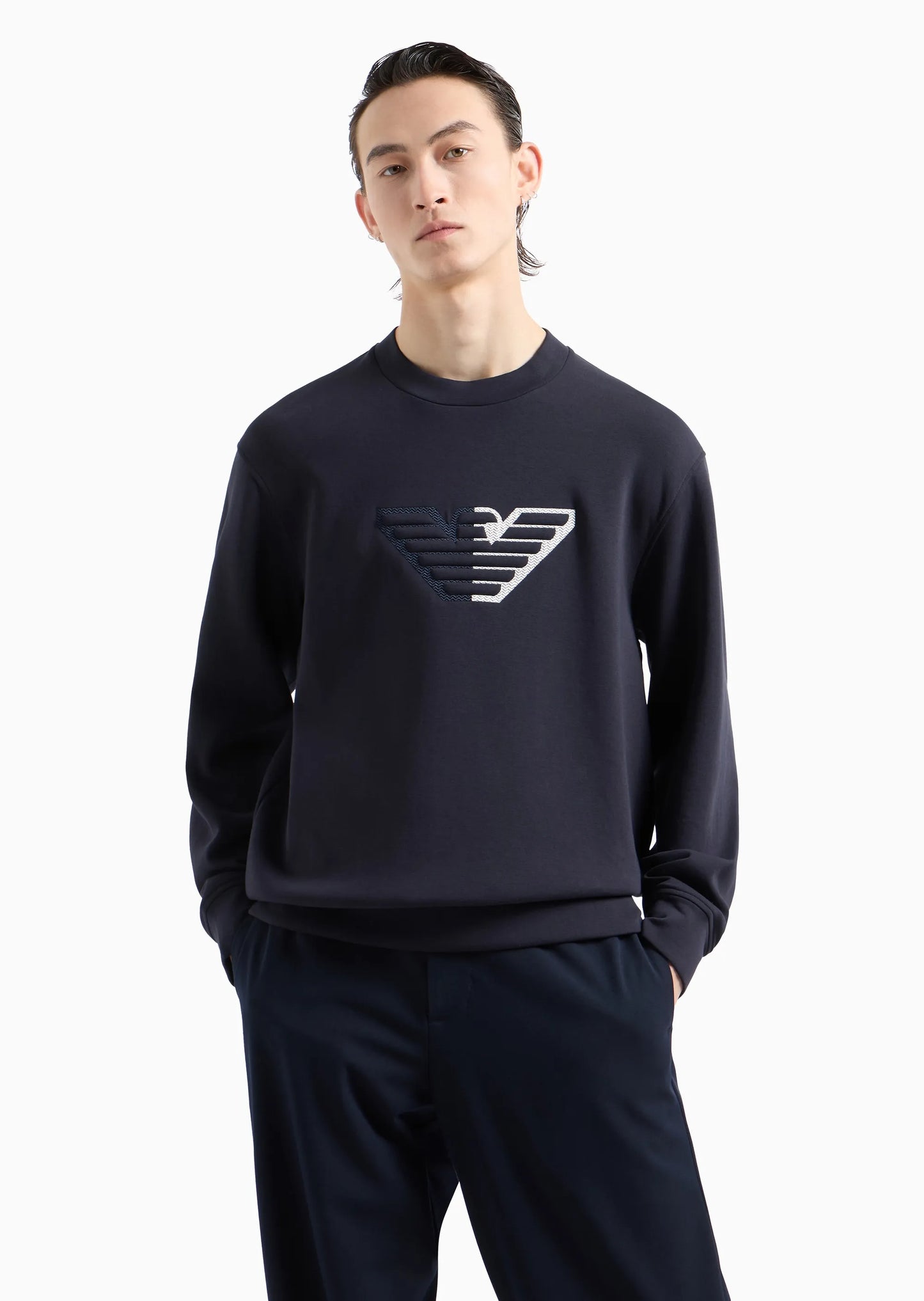 Over-sized Eagle Jersey Sweatshirt