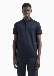 Jersey Zip Polo