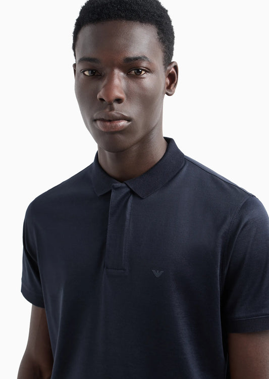 Jersey Zip Polo