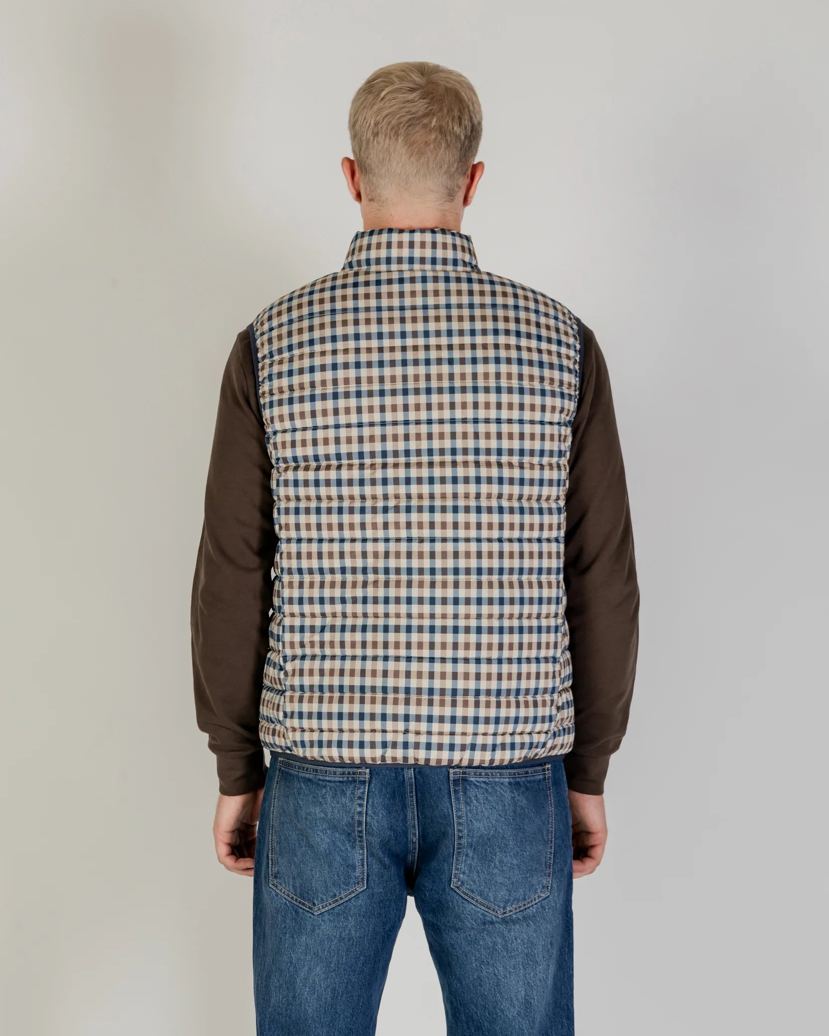 Active Check Padded Gilet