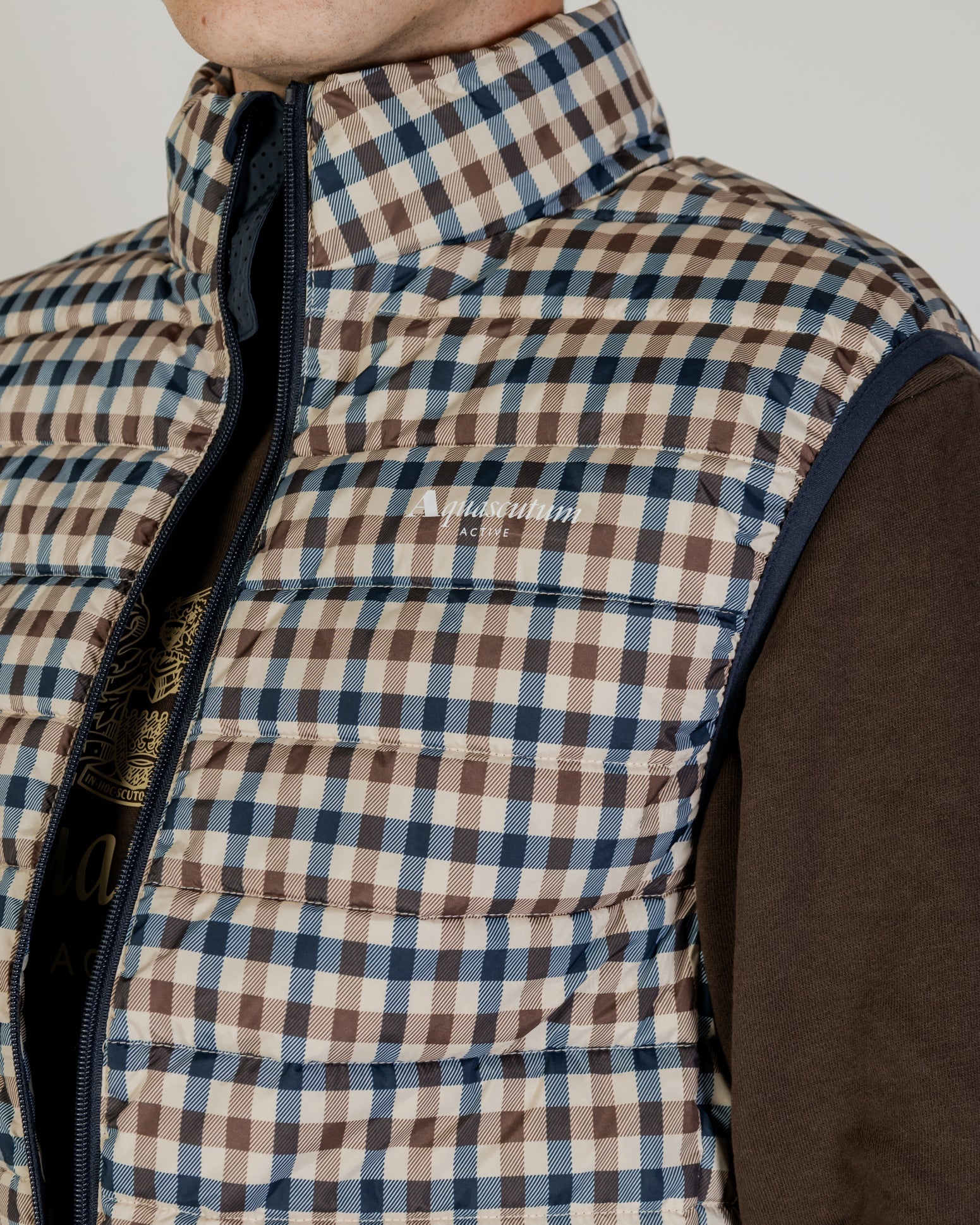 Active Check Padded Gilet