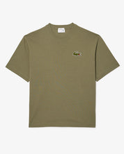 Loose Fit Cotton Badge T-Shirt