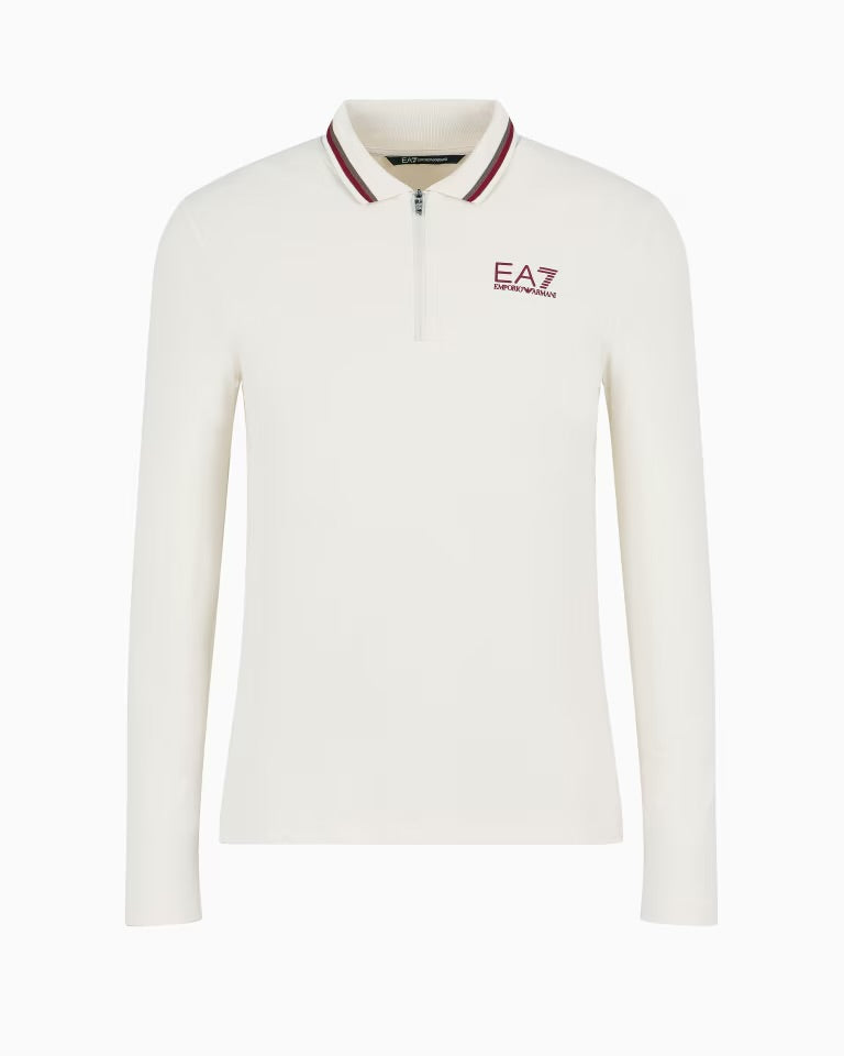 Technical Zip Polo L/S