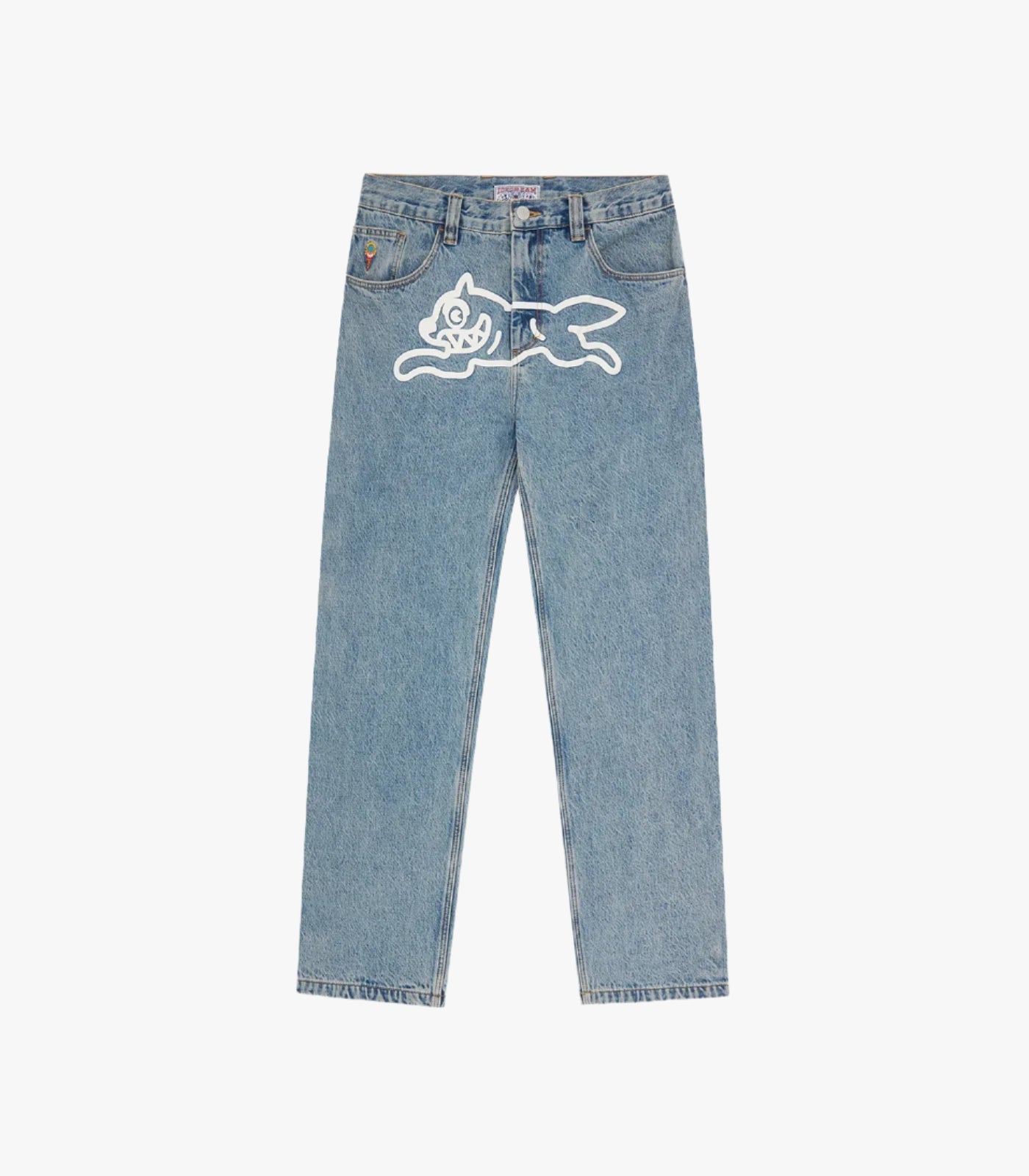 Check Lined Denim Pant