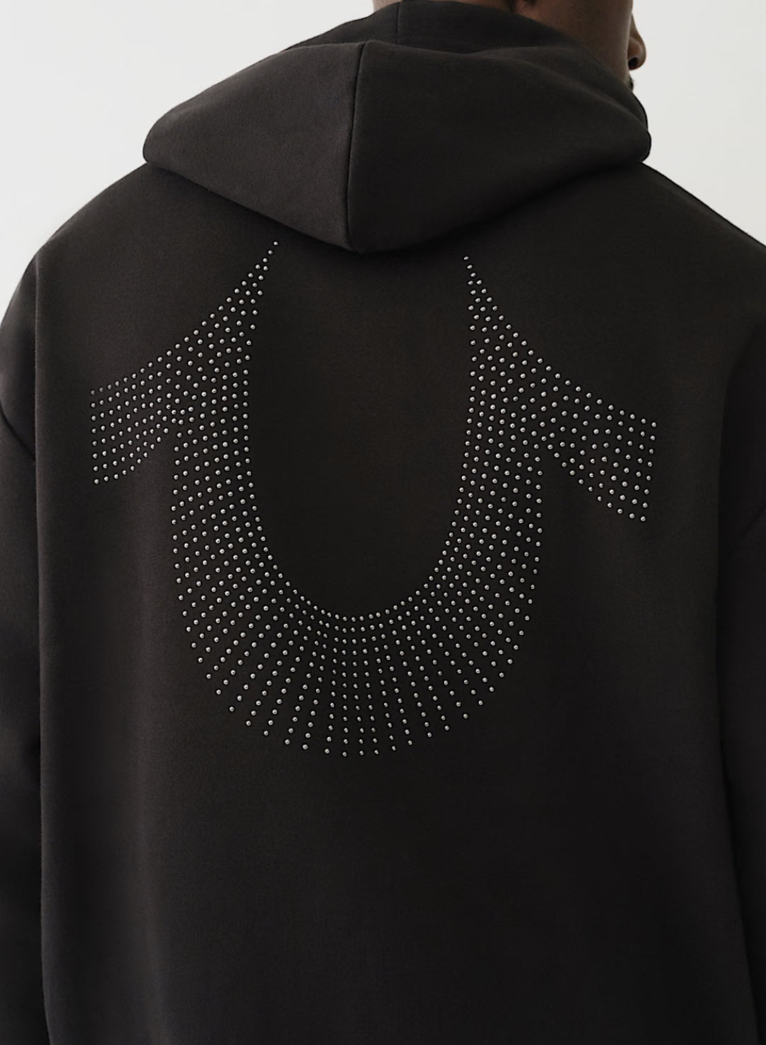 Relaxed Stud Overhead Hoodie