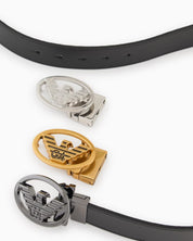 Leather Plate Belt