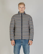 Active Check Mockneck Puffer Jacket