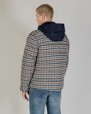 Active Check Mockneck Puffer Jacket