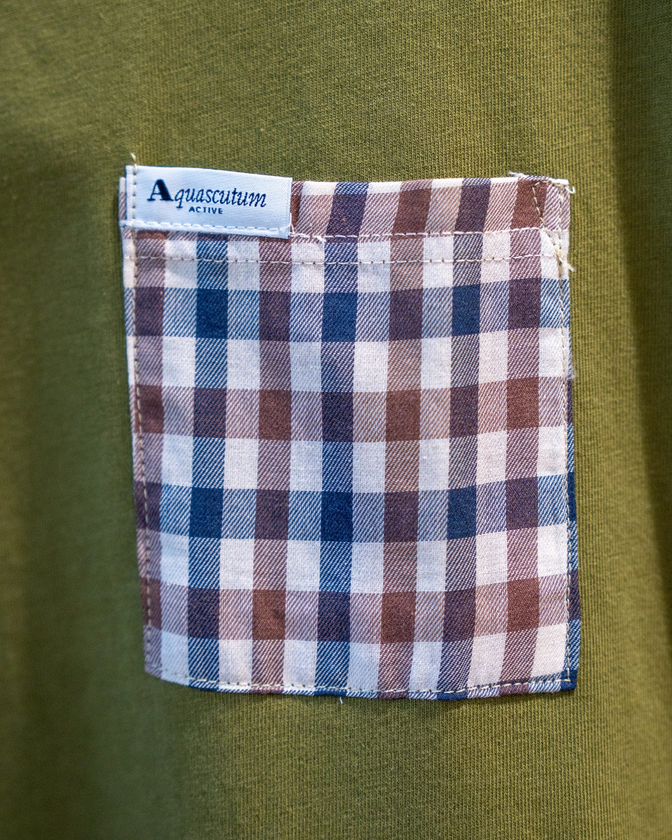 Club Check Pocket T-Shirt