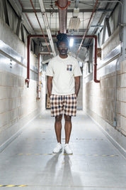 Macro Iconic Club Check Shorts