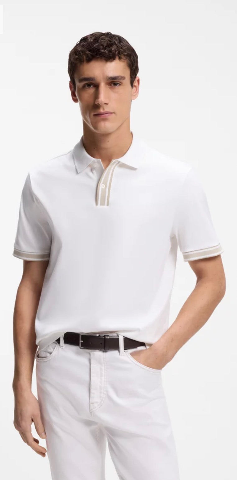 Mercerised Cotton Polo Shirt