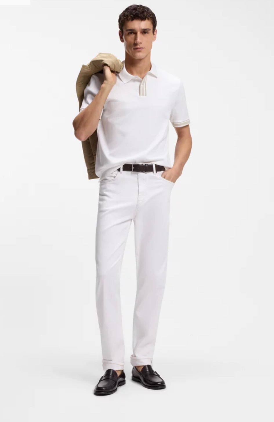 Mercerised Cotton Polo Shirt