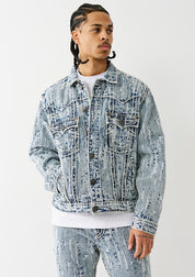 Distressed Ropestitch Jacket