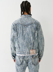 Distressed Ropestitch Jacket