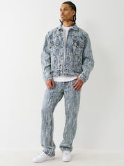 Ricky Distressed Rope Jeans