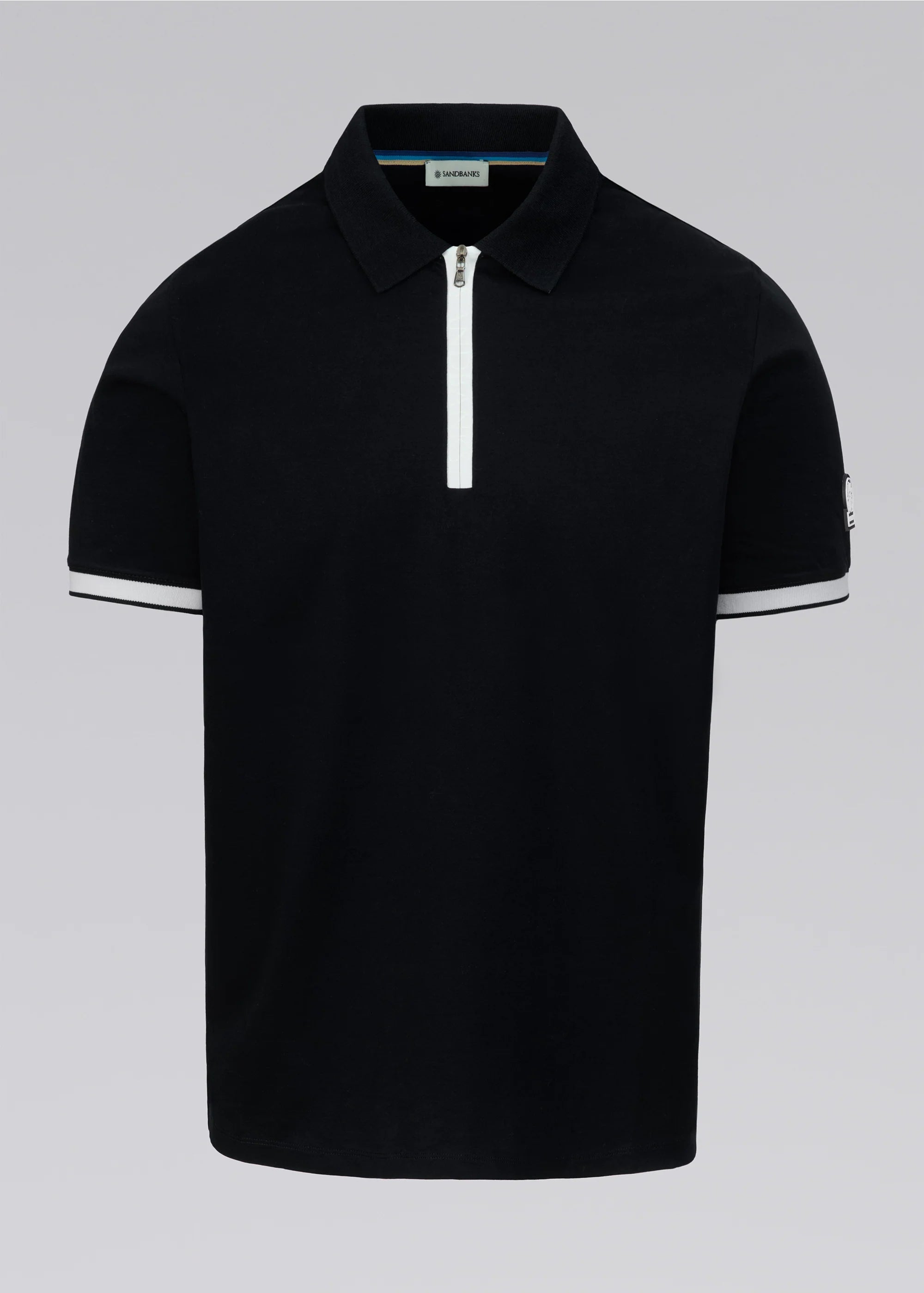 Silicone Zip Polo Shirt