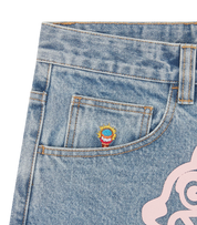 Running Dog Double Scoop Jeans