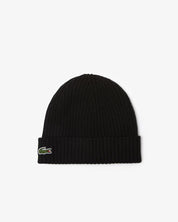 Rib Knit Wool Beanie