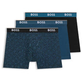 Three Pack Of Stretch Long Boxer Briefs