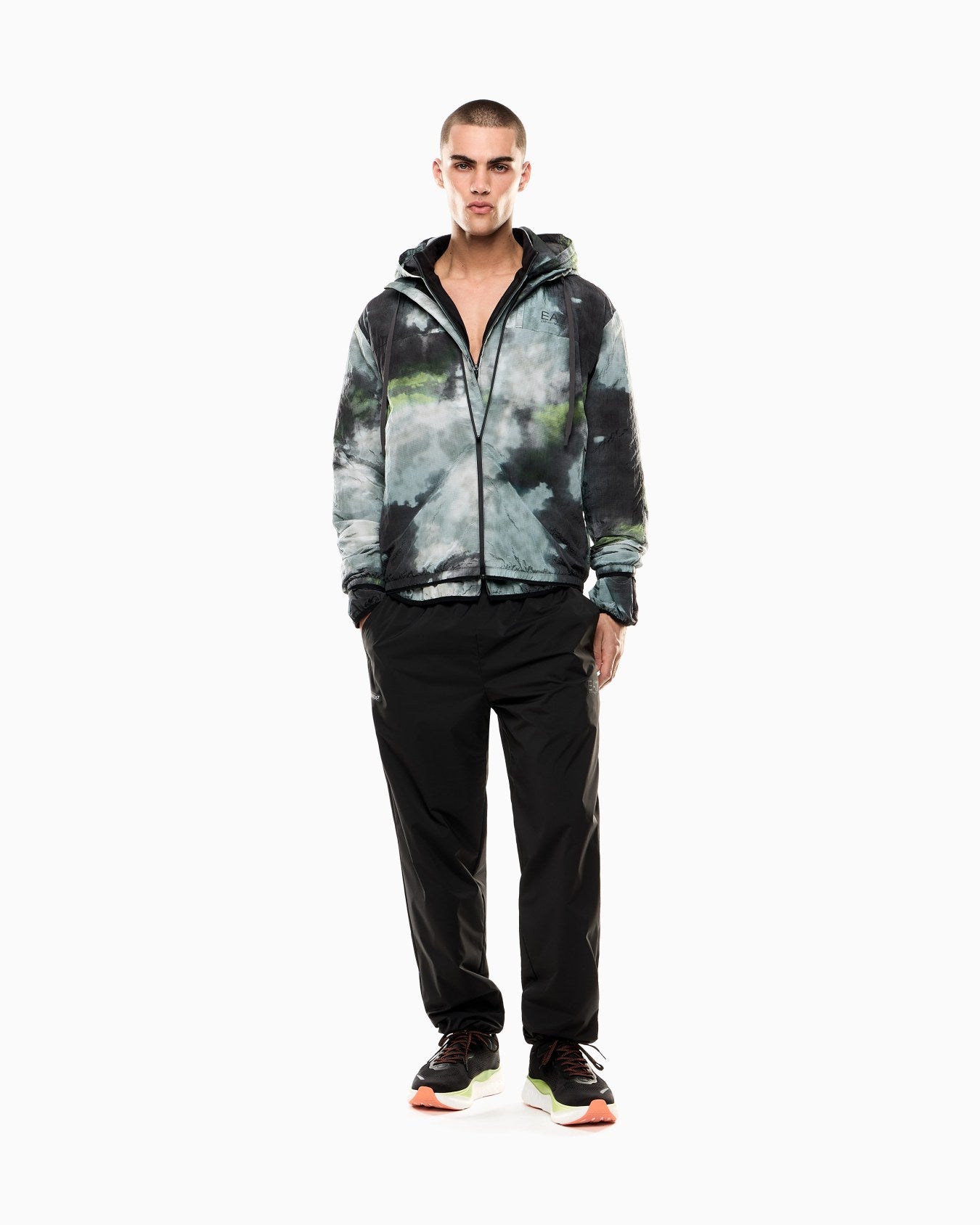 Dynamic Athlete Hooded Jacket