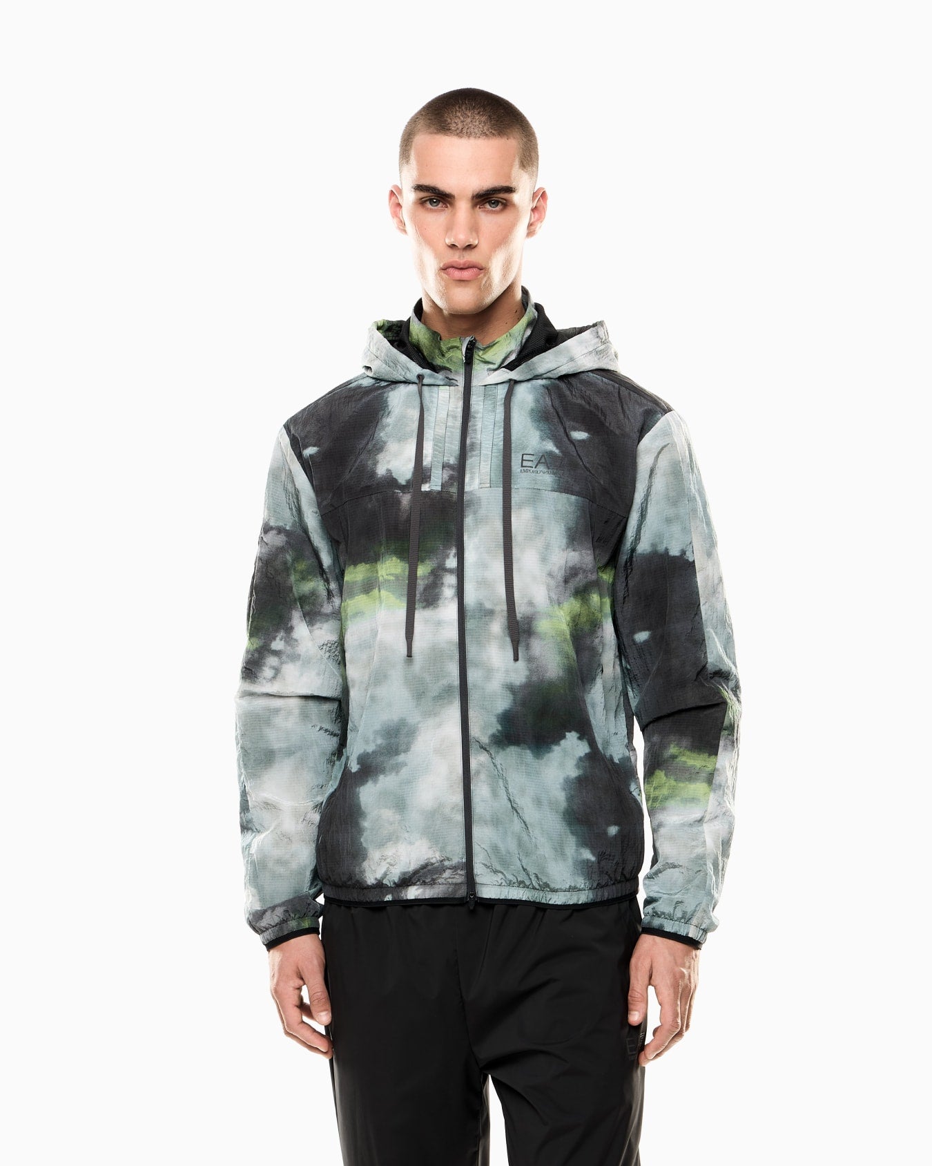 Dynamic Athlete Hooded Jacket