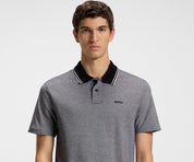 Piqué Polo With Logo Print
