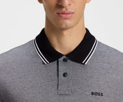 Piqué Polo With Logo Print