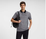 Piqué Polo With Logo Print