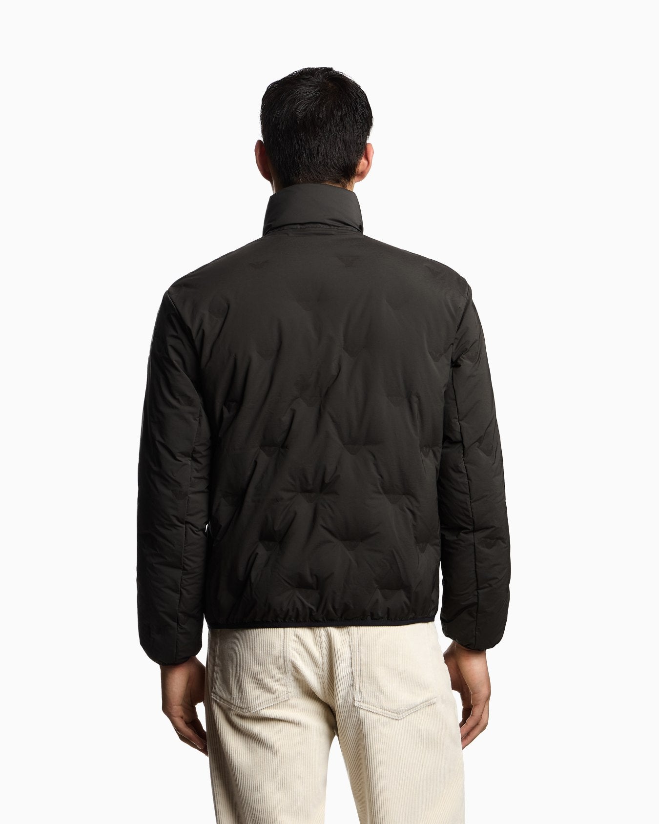 All-Over Eagle Full Zip Down Jacket