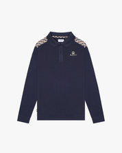 Stripes Piqué Polo L/S