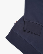 Club Check Shoulder 1/4 Zip Fleece
