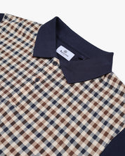 Iconic Club Check Front Polo Shirt