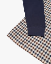 Iconic Club Check Front Polo Shirt