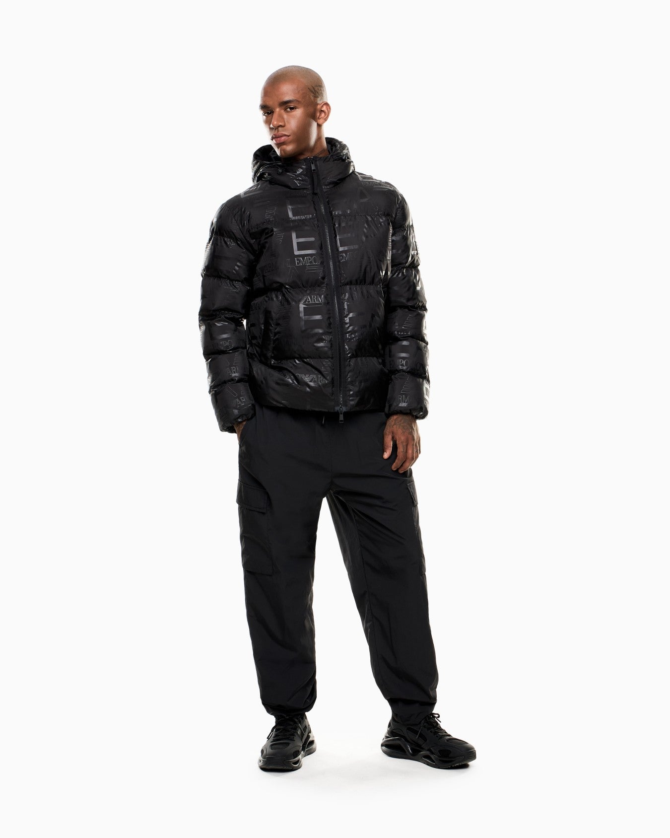 All-Over Print Padded Jacket