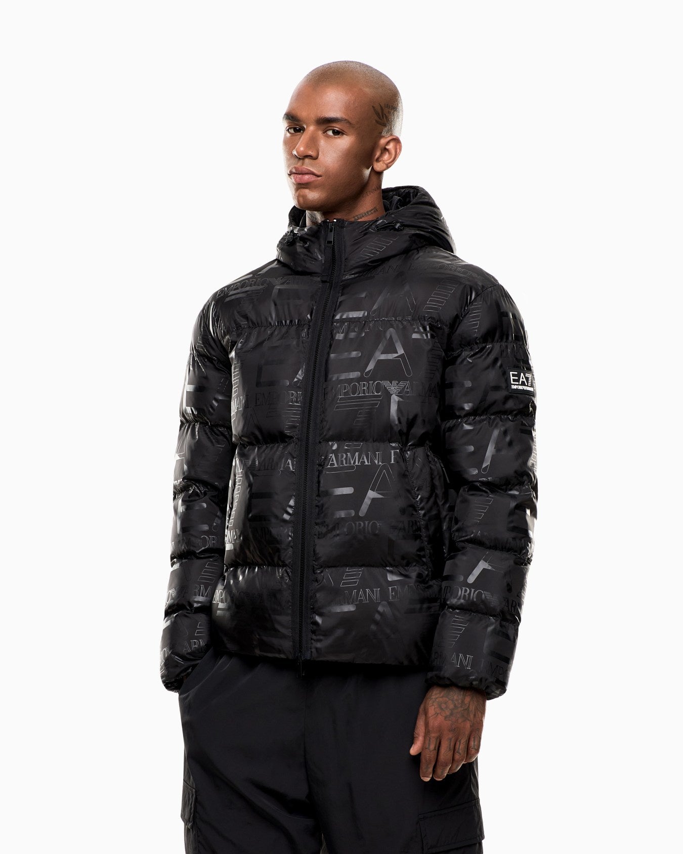 All-Over Print Padded Jacket