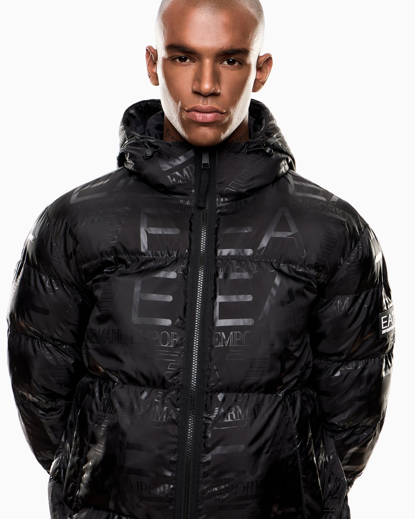 All-Over Print Padded Jacket