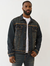 Super Flatlock Trucker Jacket