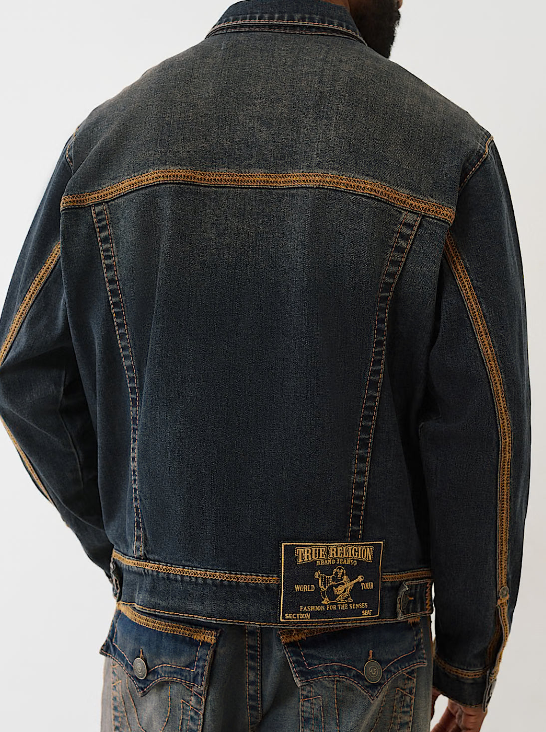 Super Flatlock Trucker Jacket