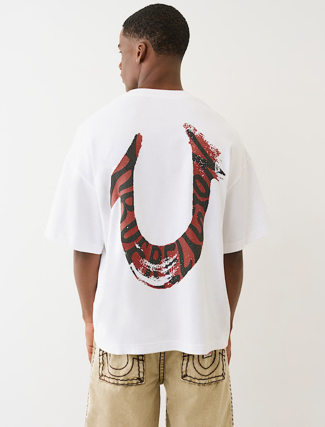 Painted Puff Print T-Shirt