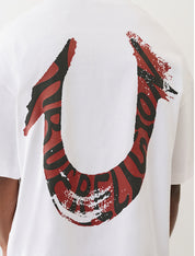 Painted Puff Print T-Shirt