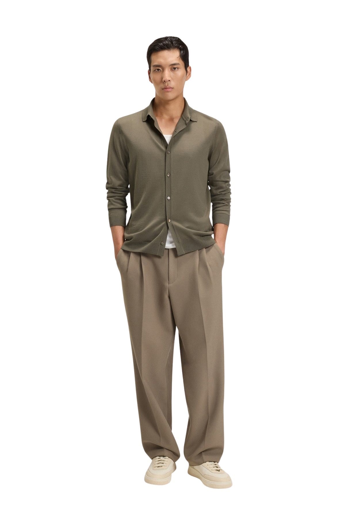 Virgin Wool Cardigan