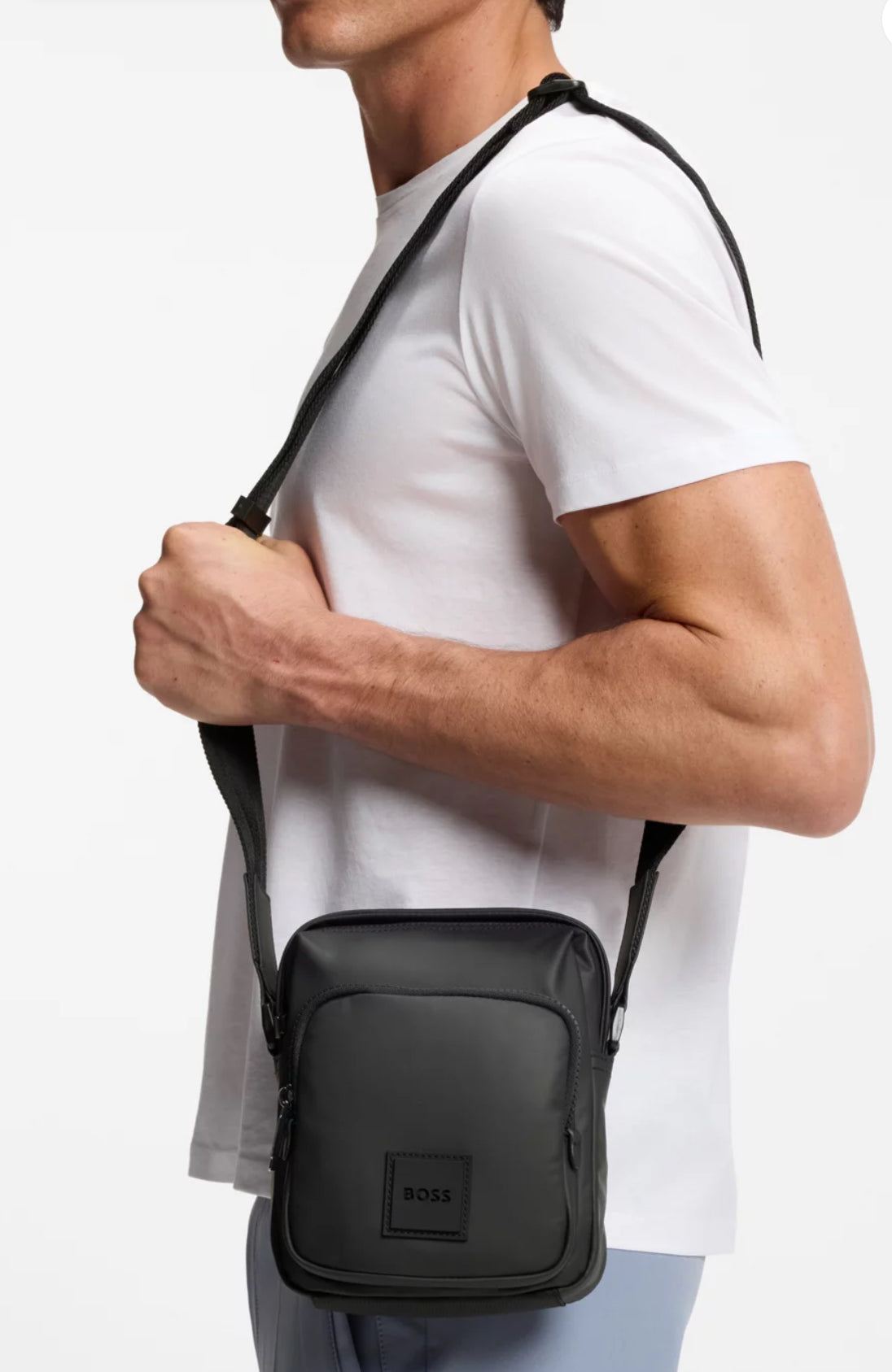 Reporter Bag With Logo Patch