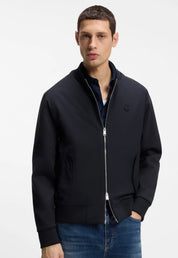 Zip Up Sweatshirt With Double B Monogram