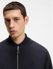 Zip Up Sweatshirt With Double B Monogram