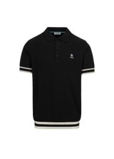 Stripe Hem Polo Shirt