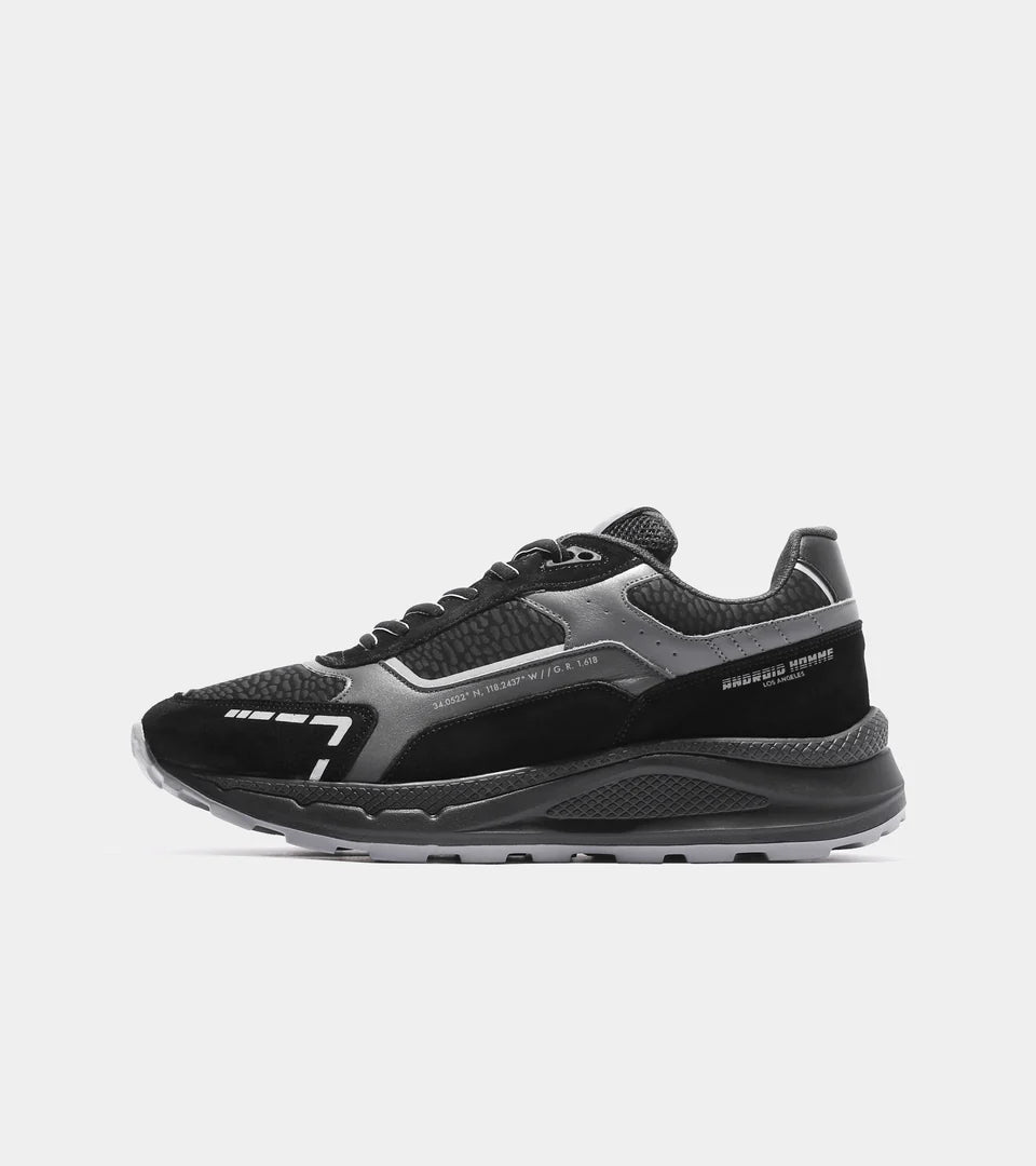 El-Porto Gunmetal Trainers