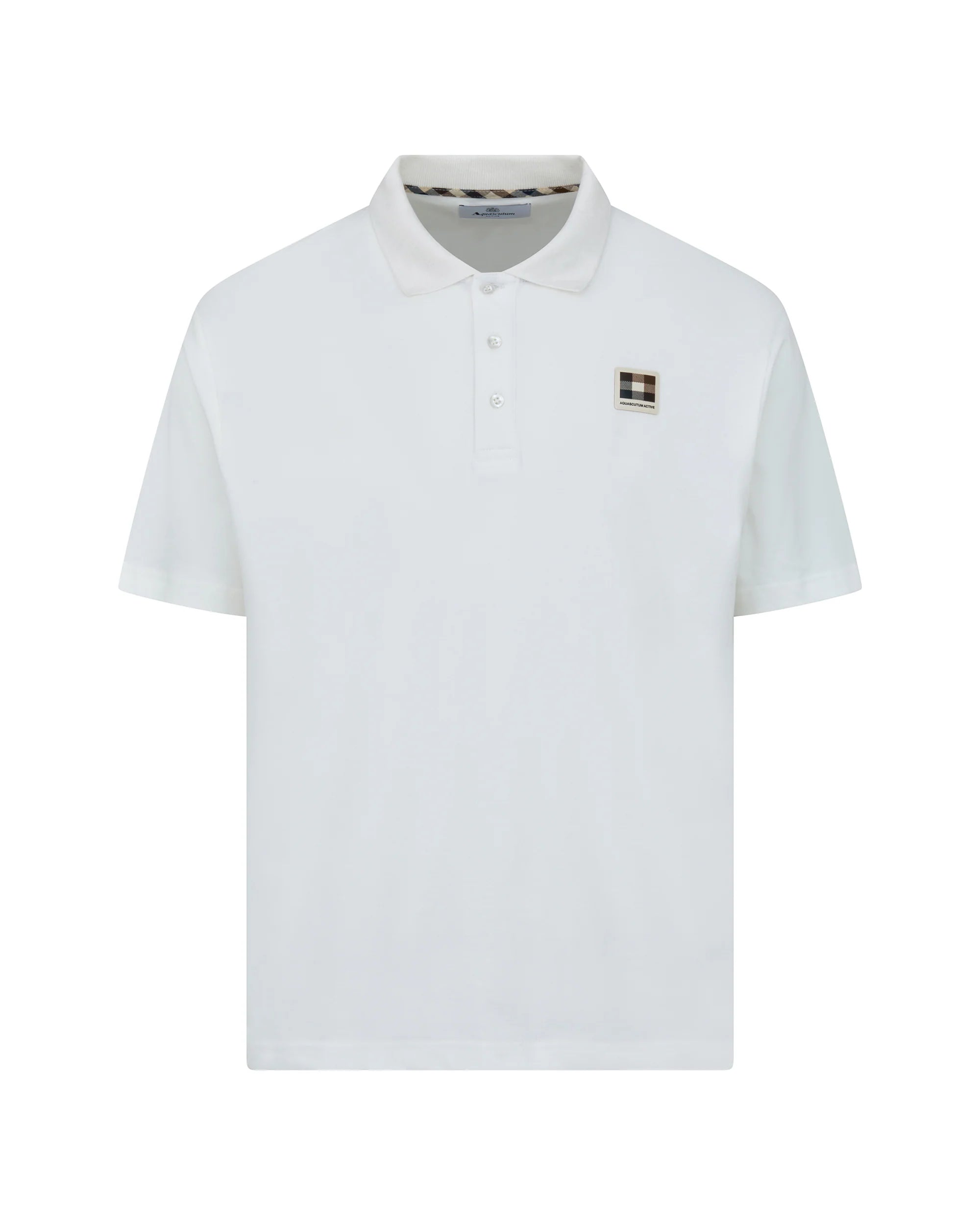 Piqué Badge Polo Shirt